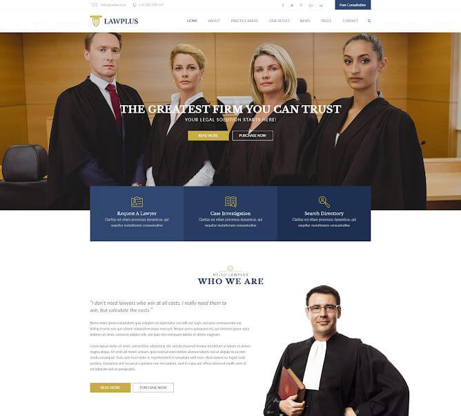 wordpress website